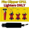 Clipper Lighter Holder Keychain with Spring Clip | Lighter Case