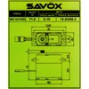 Savöx SW1211SG Waterproof Coreless Digital Servo .10/208.3 with Aluminum Mid