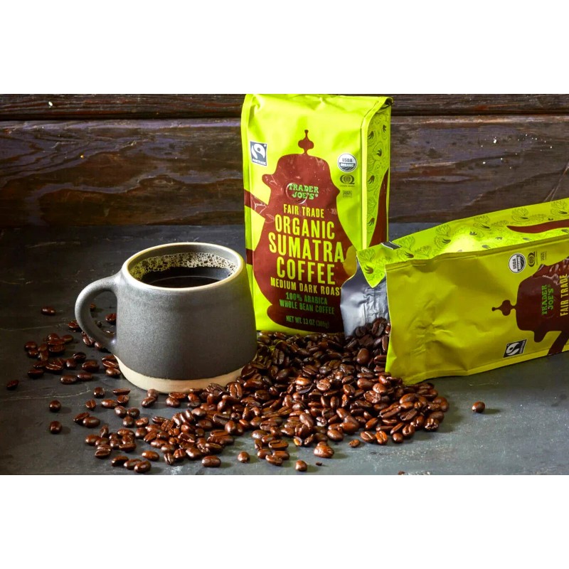 Trader Joe's 2 X Trader Joe's Fair Trade Organic Sumatra