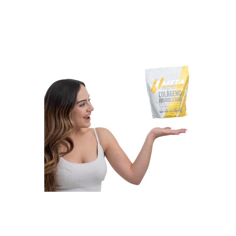 Meta Nutrition Colágeno Hidrolizado Grass Feed Base Péptidos Bioactivos Alta