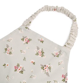 COLORFUL CANDY STYLE CGN1253640 Children's Apron, Girls, Bandana Set, Elementary School Students, Easy to Put On and Take Off, 39.4–47.2 inches (100–120 cm), Petit Bouquet