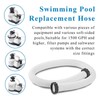 1.5in Diameter 59in Long Accessory Pool Pump Replacement Hose Filter