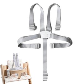 High Chair Safety Belts, 5-Point Safety Belt, Child Safety Belt, Replacement Safety Belt, Multifunctional Child Safety Belt, Baby Safety Belt, for High Chair/Pram/Pushchair