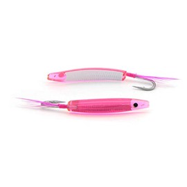 YAMASHITA Surf Bow ANGLE II Lure, 1.6 inches (40 mm), KPH Keimura (Fluorescent Purple) Pink Hologram