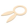 Tiardey 30 Pcs Easter Napkin Rings, Easter Bunny Napkin Holder,