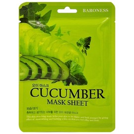 Veronis Cucumber Sheet Moisturizing, Soothing, and Hydrating Mask Pack (1 Pack) / 베로니스 오이 시트 보습 진정 촉촉 마스크팩 1매입