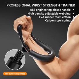 Fortalecedor de Agarre de Mano, MCSWKEY Ejercitador de Mano con Contador, Ejercitador de Mano Muñeca y Antebrazo Hand Grip Ajustable, Entrenador de Ag