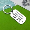 Sympathy Gift Memorial Keyring Those We Love Don't Go Away