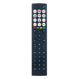 ALLIMITY ERF2M36 Sprach Fernbedienung Ersatz passend für Hisense QLED Smart TV 43E7KQ 50E7KQ 55E7KQ 65E7KQ 75E7KQ T336860 ERF2M36H-0011 ERF2M36(0011)