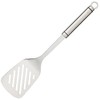 KitchenCraft Slotted Turner, Non-Stick Fish Slice, Durable and Easy to Clean Stainless Steel, 36 cm (14"), Silver
