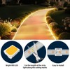 Lightonight Solar LED Strip Lights,32.8FT 6000mAh Large Capacity Solar String