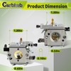 Carbhub Carburetor for Stihl 024 026 MS240 MS260 Replace for