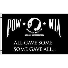 POW-MIA Flag (Some Gave All) 3x5ft Poly