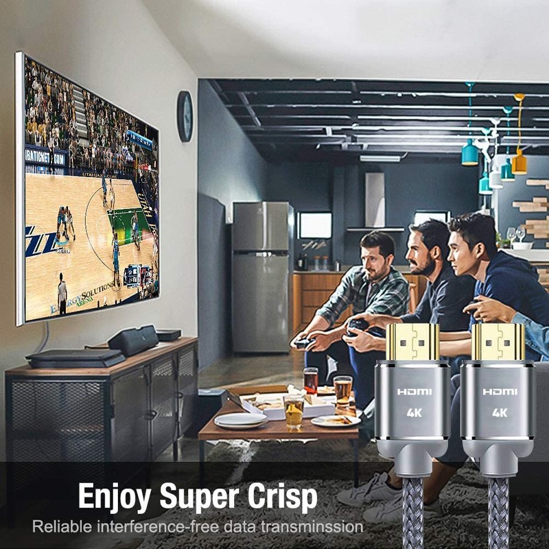 SNOWKIDS HDMI Cable 4K 6m