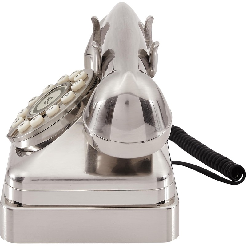 Crosley CR62-BC Kettle Classic Corded Desk Phone - Landline for