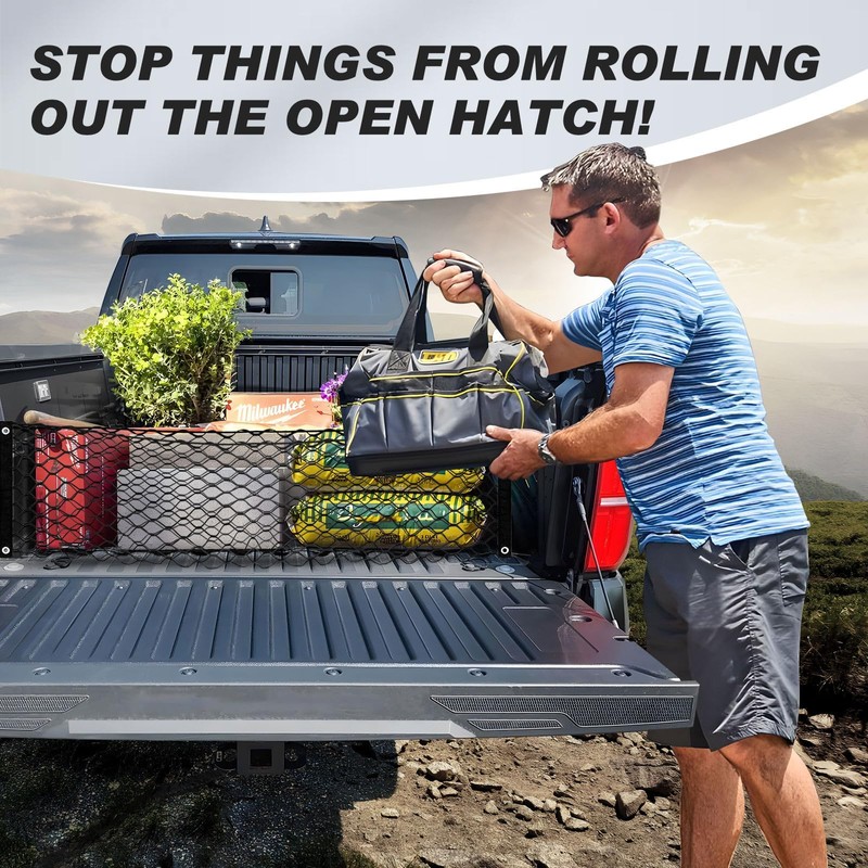 Karltys Truck Bed Cargo Net for Ford Maverick 2022-2024 2025