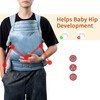 ·NEST BLANCHE· Baby Carrier for Newborn to Toddler, 7-35 lbs