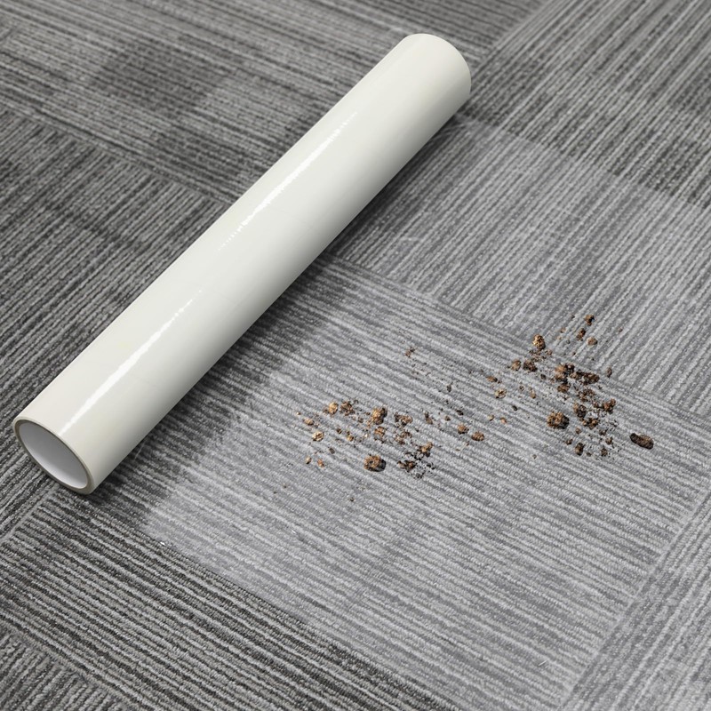 WELSTIK Clear Carpet Protector Film 24" x 200' Single Roll.