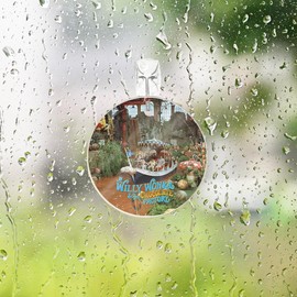 Willy Wonka and The Chocolate Factory - Boat Ride - 3.5” Starfire Prints Glass Art - Circle Glass Art - Ideal for Gifting and Collecting