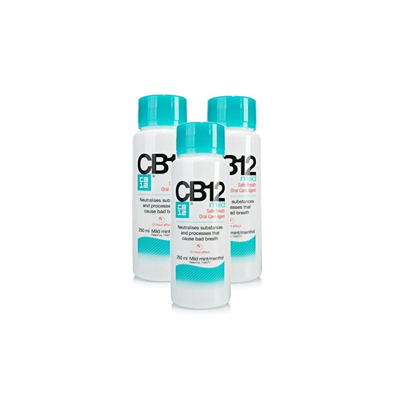 CB12 Mild Mint Safe Breath Oral Care Agent, 250 ml