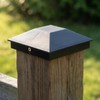 Focenat 12 Pack Fence Post Caps, 9 x 9 cm