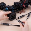 Gruiqrd Hex Screw Driver, 4pcs RC Tools Kit Hexagon Screwdriver
