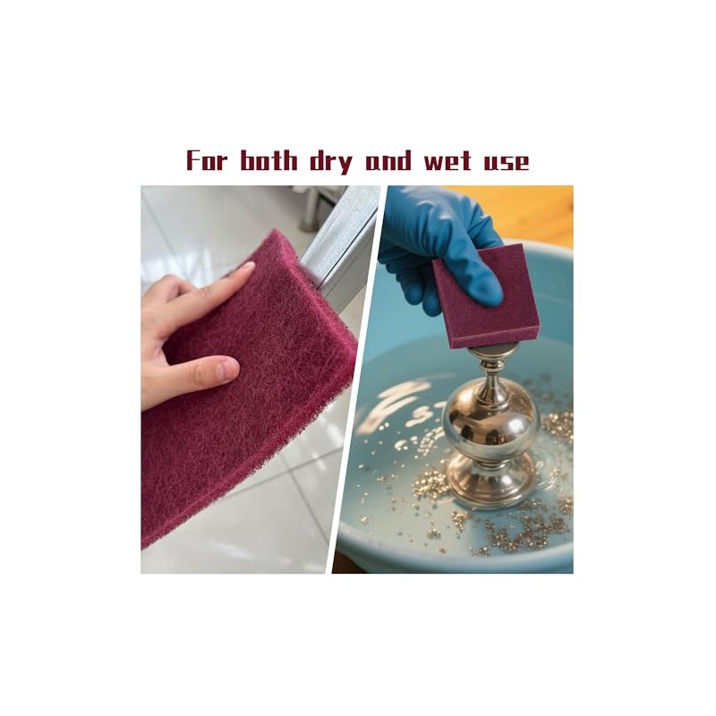 Premium 6" x 9" Scuff Pads 10 Pack, 5 Each