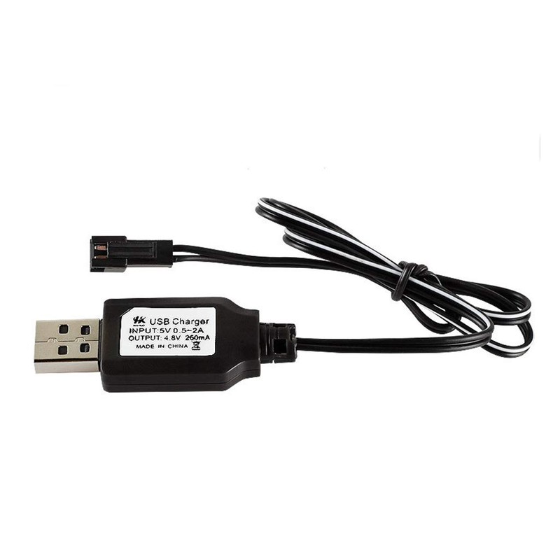 Tebatu Charging Cable,USB Charger Ni-Cd Ni-MH Batteries Pack for SM-2P