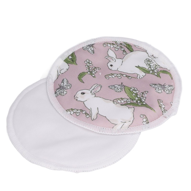 10Pcs Nursing Breast Pads Reusable Washable Breathable Comfortable Breastfeeding Nipple