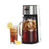 Capresso Stainless Steel Iced Tea Maker Glass Pitcher One Button