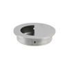 Geesatis Round Hidden Concealed Door Pulls,Flush Pocket Door Handles,Stainless Steel