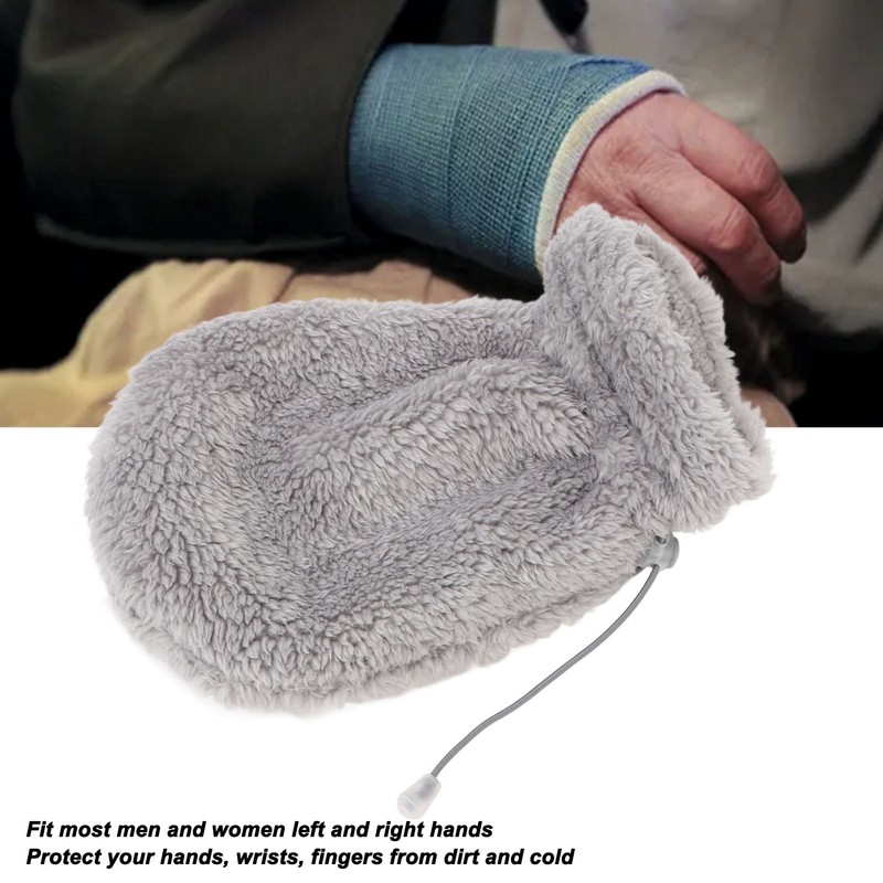 Cast Mitten Hand Warmer Protector Adjustable Washable Hand Cover for