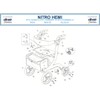 Replacement Parts for Drive Nitro Hemi Height Rollator, 10266-H (2.