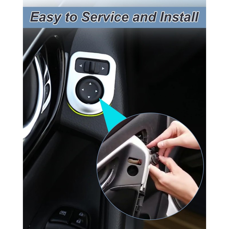 Door Mirror Switch Control Left Side Assy-Mirror Control Fit for
