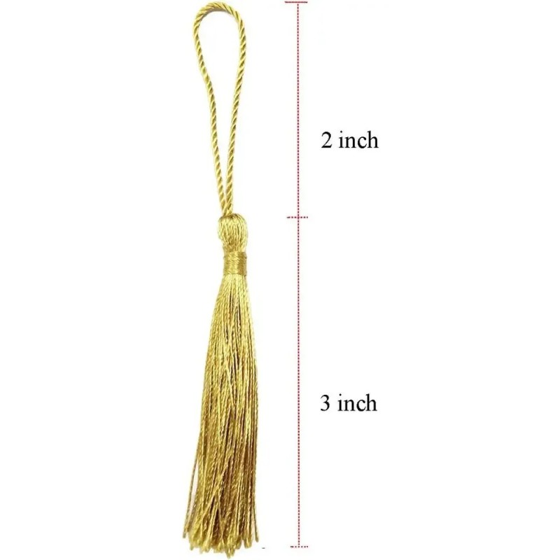 Sxrw 100pcz Llavero Borla Colgantes Borlas Hechas A Mano