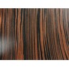 Ebony Macassar Composite Wood Veneer 24" x 24" on Paper