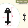 770767 Paper Towel Dispenser Key for Kimberly Clark,JRT Junior, in-Sight