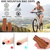 Handlebar Grips Bicycle Grips, Ergonomic Soft Rubber Bicycle Grips with