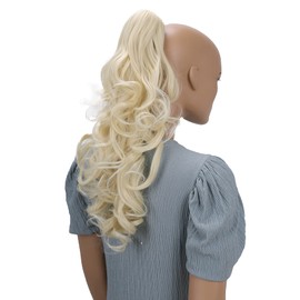 Prettyshop 50 cm Hair Piece Braid Ponytail Hair Extension Voluminous Wavy 24"