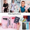 Dizdvizd Travel Passport Wallet, RFID Blocking Family Passport Holder Document