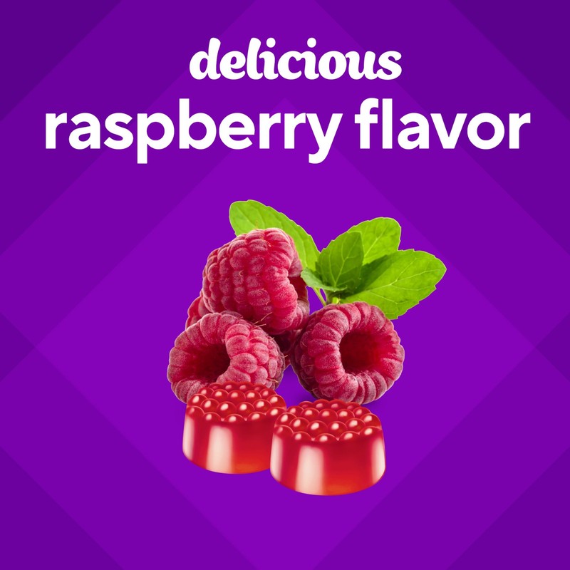 Vitafusion B12 Gummy Vitamins, Delicious Raspberry Flavor, 60ct (30 Day