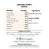 Organic Poppy Seeds 250g - Nutritious & Flavorful Seeds -