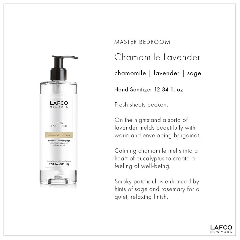 LAFCO New York 12.8 fl oz Chamomile Lavender Hand Sanitizer
