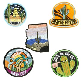 TVSVKWE 5 Pieces Of Ironing Stickers, Creative Children'S Embroidered Cloth Patches, Diy Craft Clothing Box Packaging Decoration, Cute Cartoon Badges, Fun Patches.