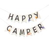 VAVAYAO A Happy Camper Card Banners,Little Explorer Banner, Happy Birthday