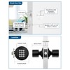 Door Knob with Keypad, Keyless Entry Door Lock, Front Door