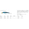TackleHouse Minnow K-TEN Blue Ocean Sinking Works 6.9 inches (175