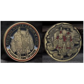 Challenge Coin: Armor of God #5 Standing Firm in Faith