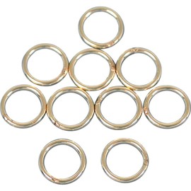 10 14K 14/20 Gold-Filled Jump Rings Closed 24 Gauge 5mm