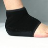 Kendoya W Guard Heel Canvas Black Kendo Double Guard Heel